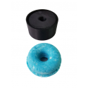 MOLDE SIMPLE DONUT 3D DE 3 PIEZAS PARA CHAMPÚ SÓLIDO O BOMBA DE BAÑO